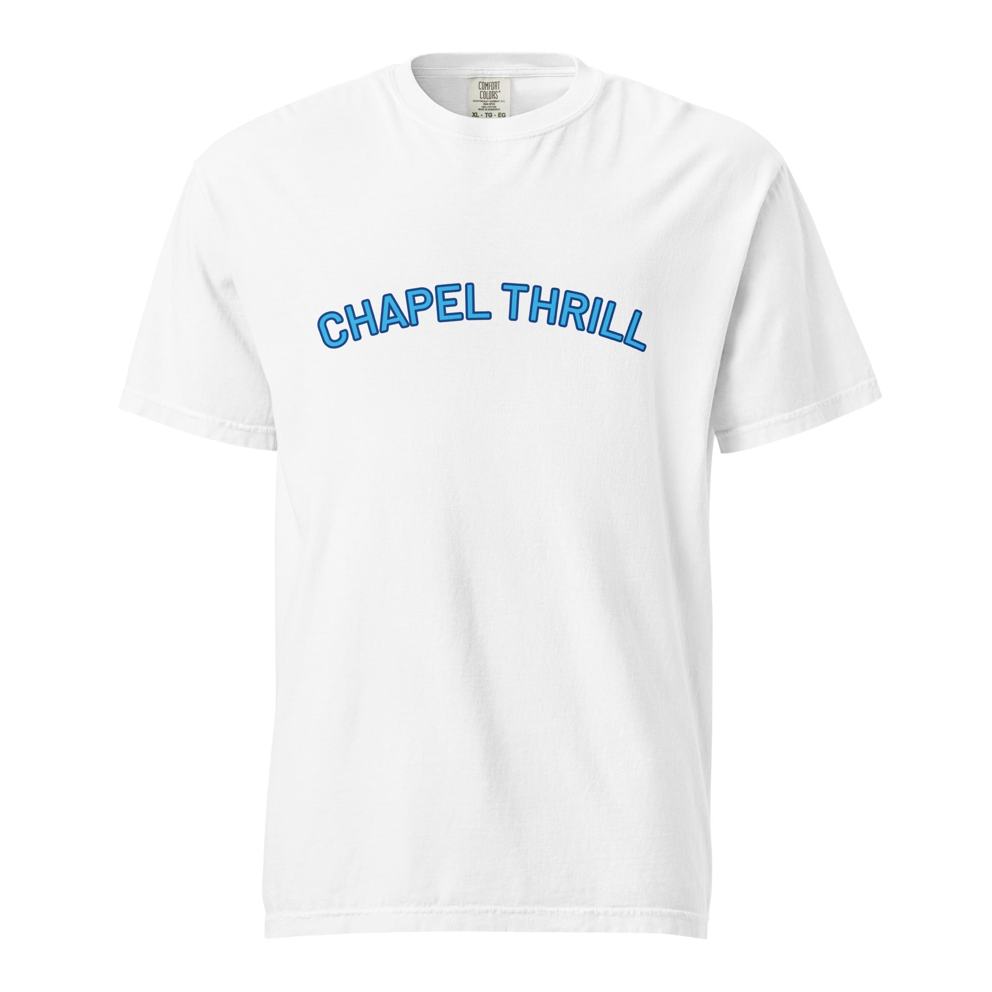 Chapel Thrill Unisex garment-dyed heavyweight t-shirt