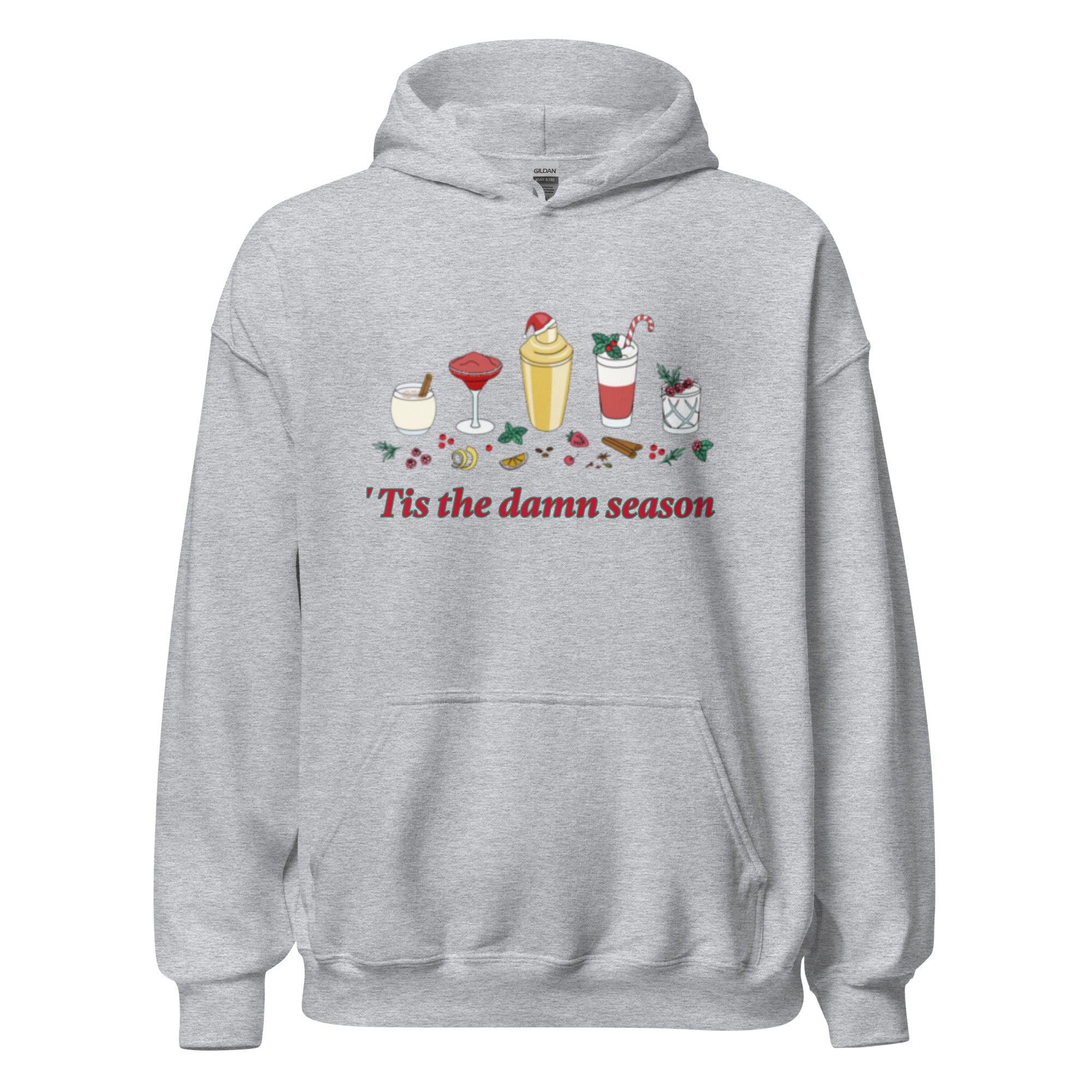 Chrismtas Cocktails BJ Hoodie